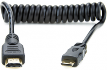Atomos kabelis Mini HDMI to Full HDMI Cable, Coiled 30cm