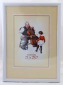 Rėmas pl. 21x29,7cm, baltos sp.    