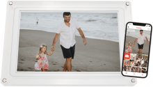 Braun skaitmeninis fotorėmelis Digiframe 1020 acrylic white