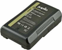 Jupio V-Mount baterija su LED indikatoriumi 14.4v, 6600 mAh (95Wh) (D-Tap/USB 5v DC Output)