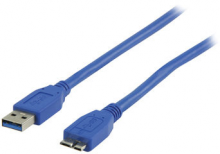 Kabelis USB3.0 A kištukas - micro USB B kištukas 0.5m