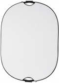Quadralite reflektorius su rankena Collapsible Reflector w/Grip 5in1 90x120cm