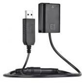 Tinklo adapteris NP-FW50 + 5V 2A USB dummy  