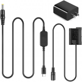 Tinklo adapteris PD USB Type-C + EN-EL15 dummy