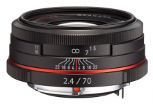 Pentax objektyvas HD 70mm f/2.4 Limited (Juodas)