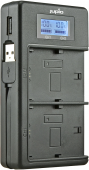 Jupio USB Dedicated Duo Charger LCD for Canon LP-E6/LP-E6N