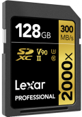 Lexar atm.korta SDXC 128GB Professional 2000x UHS-II (U3, V90, Class 10)