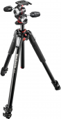 Manfrotto trikojis MK055XPRO3-3W su trikrypte galva