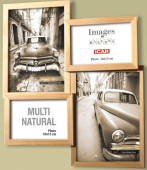 ICAR rėmelis MULTI NATURAL  44 35x40 (2x10x15cm, 2x15x21cm) 