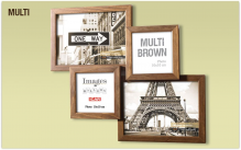 ICAR rėmelis MULTI BROWN 43 32x37 (2x10x10cm, 2x13x18cm) 