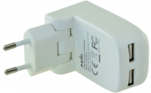 Jupio įkroviklis Dual USB Wallcharger 17W