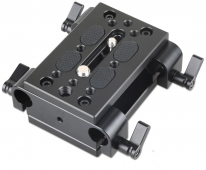 SMALLRIG 1798 Baseplate w/ Dual 15mm Rod Clamp