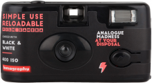 Lomography reusable camera Black & White 400/135/27