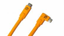 TetherTools kabelis TetherPro USB-C to USB-C Right Angle (CUC15RT-ORG)