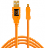 Tether Tools kabelis TetherPro USB 2.0 to Mini-B 8-Pin ( CU8015-ORG)