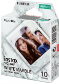 FujiFilm Instax Square fotoplokštelės Whitemarble 10vnt