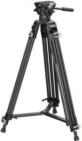 SmallRig 3751 Video Tripod Heavy-Duty with Fluid Head AD-01