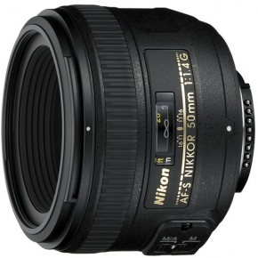 Nikon objektyvas Nikkor 50mm f/1.4G AF-S