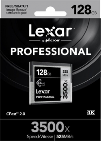 Lexar atm.korta Pro 3500X Cfast R525/W445 128GB
