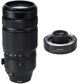 Fujifilm XF 100-400mm f/4.5-5.6 R LM OIS WR Lens + 1.4x Teleconverter Kit