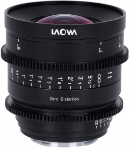 Laowa objektyvas 15mm T/2.1 Zero-D Cine (Sony FE) (Feet)