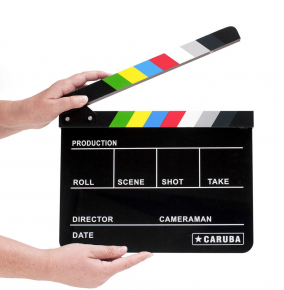 Caruba Professionele Director Clapper Black/Color