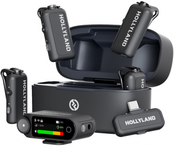Hollyland LARK MAX 2 Combo 4-Person Version with Camera RX + USB-C RX
