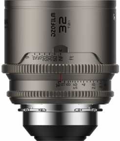 DZOFilm objektyvas Arcana 32mm Anamorphic Prime Lens (ARRI PL, Titanium)