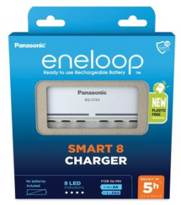 Panasonic Eneloop įkroviklis BQ-CC63E, 5 val.