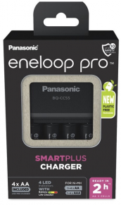 Panasonic Eneloop įkroviklis KJ55HCD40E 4xAA 2500mAh 2 val. Boom   