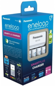 Panasonic Eneloop įkroviklis KJ55MCD40E 4xAA 1900mAh 1,5 val. Boom