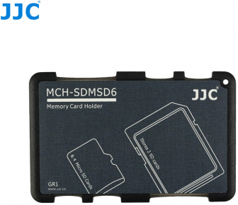 JJC atminties kortelių dėklas MCH-SDMSD6GR