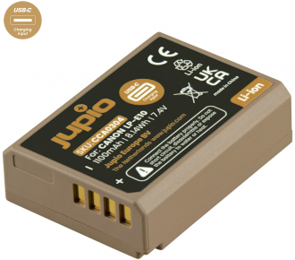 Jupio Li-ion akumuliatorius LP-E10 *ULTRA C* (USB-C input) 1100mAh