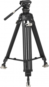 SmallRig 3989 Heavy-Duty Carbon Fiber Video Tripod Kit