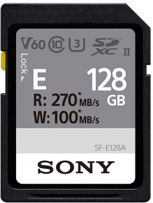 Sony atm.korta SD 128GB SDXC UHS-II 270MB/s / 100MB/s (SF-E128A)