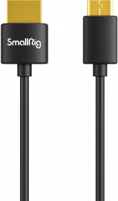 SmallRig 3040 Mini HDMI to Full HDMI Cable 4K 35cm (C to A)
