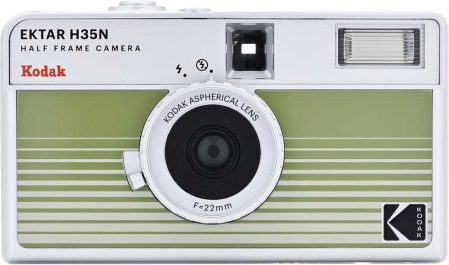 Kodak daugkartinis fotoaparatas Ektar H35N Striped Green