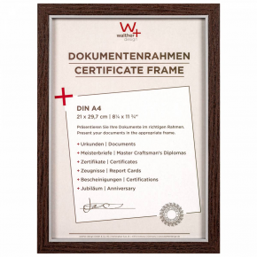 WALTHER rėmelis 21x29,7cm walnut (NC130N)  