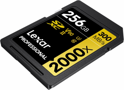 Lexar atm.korta SDXC 256GB Professional 2000x UHS-II (U3, V90, Class 10)
