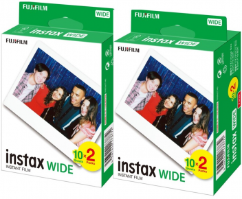 FujiFilm Instax Wide fotoplokštelės 20x2