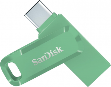 SanDisk atm. raktas USB-C 64GB Dual Drive Go (žalias)