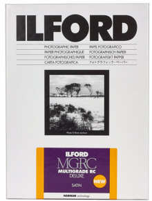 Ilford popierius Multigrade RC DELUXE Satin 30.5x40.6cm 10l.