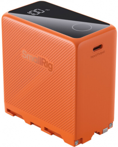 SmallRig 4576 Camera Battery USB-C Rechargeable NP-F970 Orange 