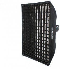 Godox Paraplu Softbox Bowens 60x60 met Grid