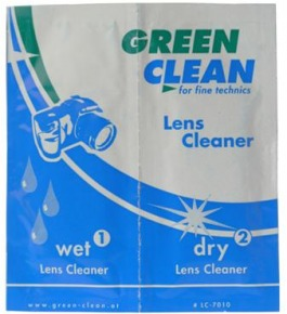 Green Clean valymo servetėlės objektyvui 50 vnt.LC-7010-50