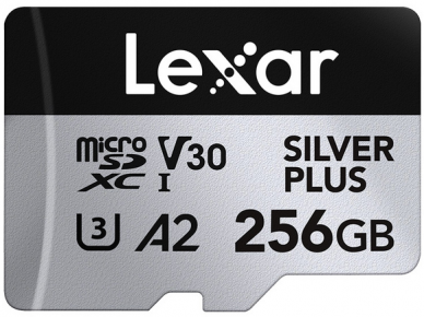Lexar atm.korta SDXC micro Silver Plus 256GB R205/W150 