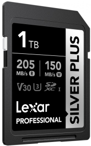 Lexar atm.korta SDXC Silver Plus 1TB R205/W150 (V30)