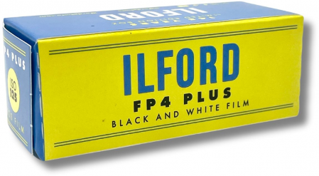 Ilford fotojuosta  FP 4 plus 120 RETRO