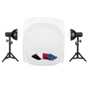Apšvietimo komplektas palapinė kubas 50 cm + PS01 kit