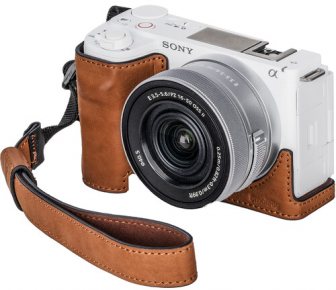 SmallRig 4889 Leather Case Kit for Sony ZV-E10 II Brown